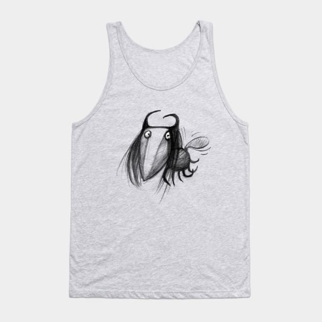 The hippie fly Tank Top by Pounez